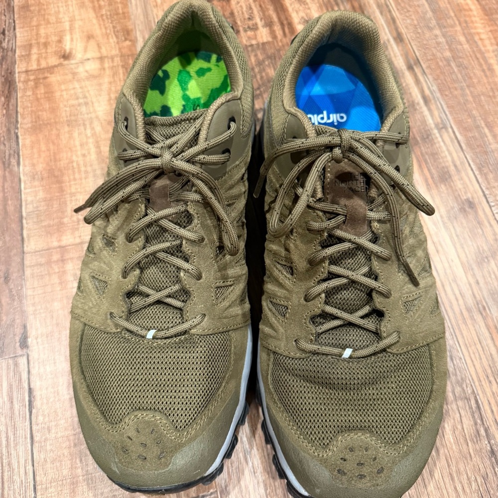 The North Face Olive Men's Athletic Shoes